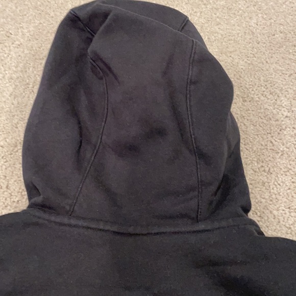 Boys Nike black and gray zip up hoodie size small - Picture 4 of 4